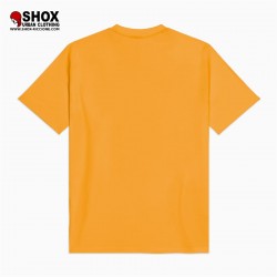 Plain yellow outlet tee