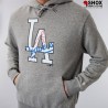 Los Angeles Dodgers Grey Hoodie