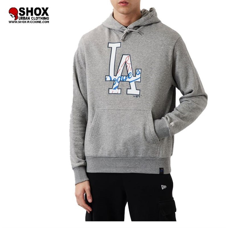 Los Angeles Dodgers Grey Hoodie