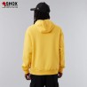 Patch Oversize Yellow Hoodie