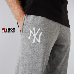 Ny Logo Grey Melange Sweatpants