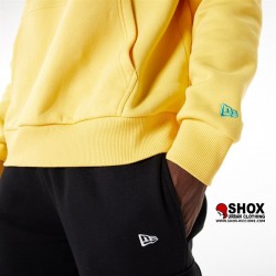 Patch Oversize Yellow Hoodie