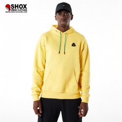 Patch Oversize Yellow Hoodie