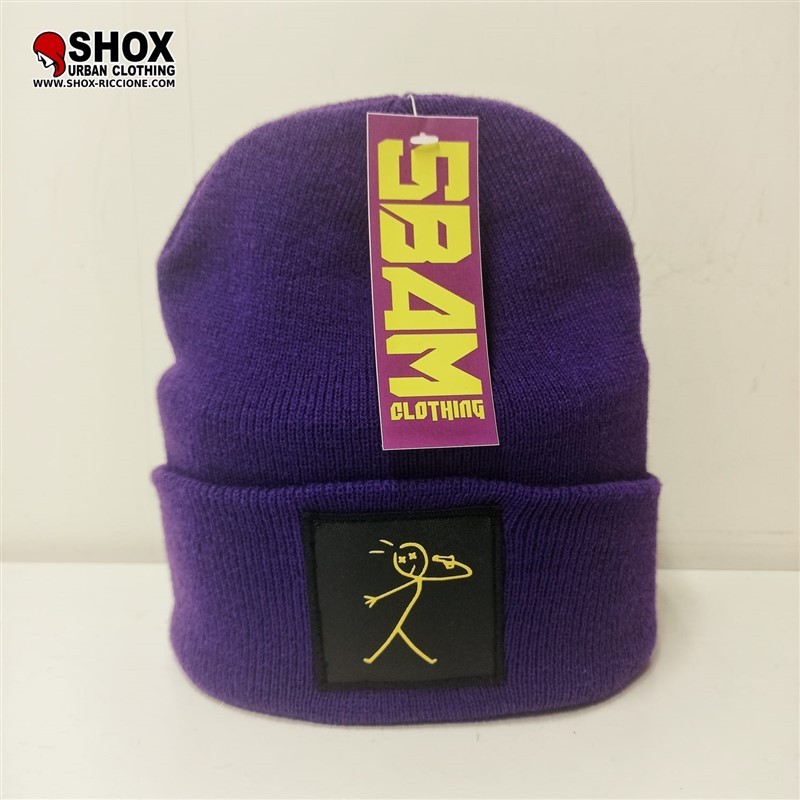 Sbam Shot Purple Beanie