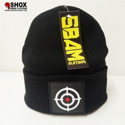 Sbam Target Black Beanie