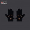 Logo Gloves Black