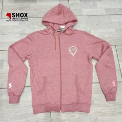 Sbam Triple Tag Pink Zip Hoodie