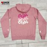 Sbam Triple Tag Pink Zip Hoodie