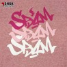 Sbam Triple Tag Pink Zip Hoodie