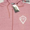 Sbam Triple Tag Pink Zip Hoodie