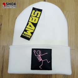 Sbam Bomb White/pink Beanie