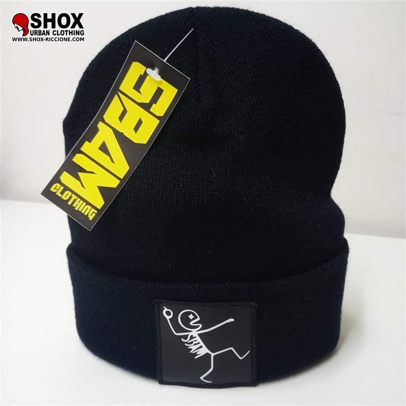 Sbam Bomb Black Beanie