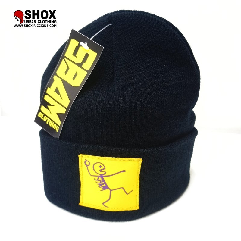 Sbam Bomb Black/Yellow Beanie