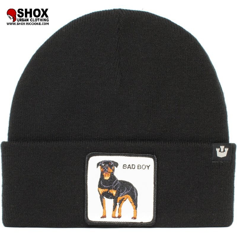 Bad Boy Rottweiler Black Beanie