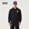 LA Lakers NBA Script Side Zip Hoodie