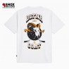 GOAT Skull Tee White