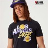 copy of Lakers Big Logo Black Tee