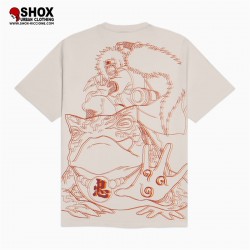 DLYNR Jiraiya Tee Beige Moonbeam