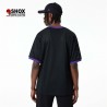 NBA Lakers Oversize Mesh Black Tee