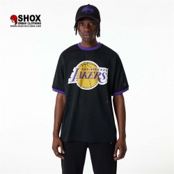 copy of Lakers Big Logo Black Tee