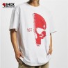 Thug Life Skull White Tee