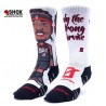 NBA Socks The Answer White