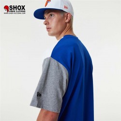 Block New York Knicks Oversize Royal/white/grey Tee