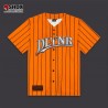 GOAT Catcher Baseball Shirt Orange