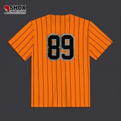 GOAT Casacca Baseball Shirt Orange