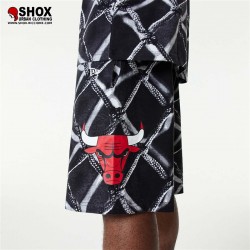 NBA Chicago Bulls Graphics Black Short