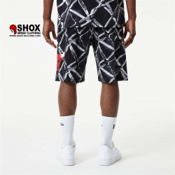 NBA Chicago Bulls Graphics Black Short