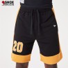 New Era Block 20 Black/darkyellow Short