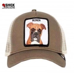 Boxer Olive Trucker