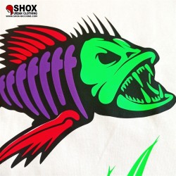 Sbam Piranha White Tee