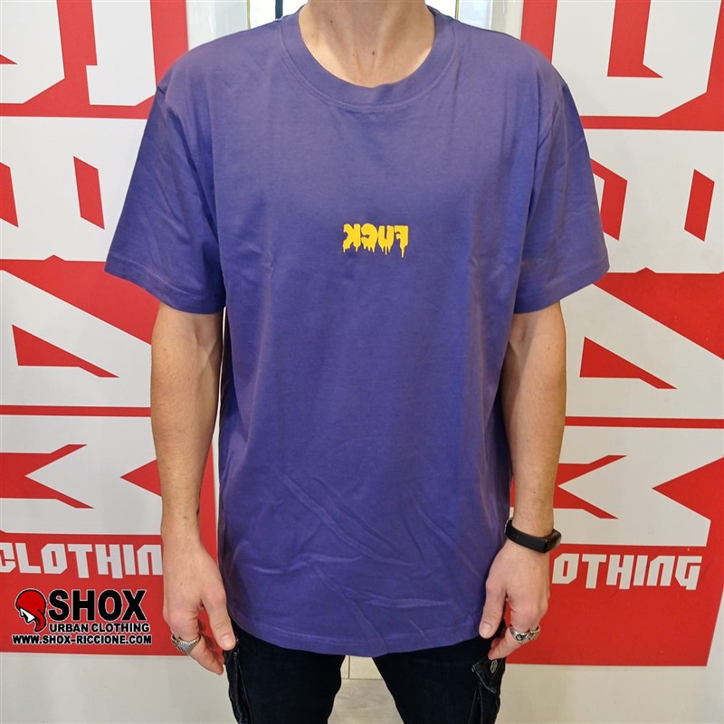 Fuck Mirror Purple/Yellow Tee