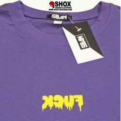 Fuck Mirror Purple/Yellow Tee