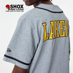 Casacca Lakers Script Oversize Grey