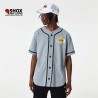 Casacca Lakers Script Oversize Grey