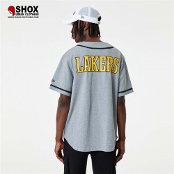 Casacca Lakers Script Oversize Grey