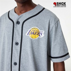 Casacca Lakers Script Oversize Grey