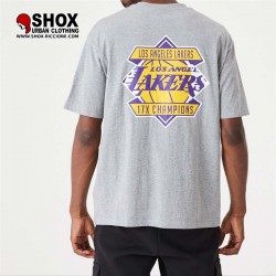 Championship Lakers Oversize Grey Tee