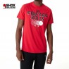 NBA Chicago Bulls Team Graphics Red Tee