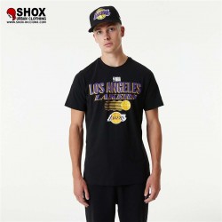 copy of Lakers Big Logo Black Tee