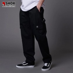 Ripstop Cargo Baggy Black