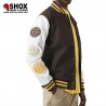 Varsity Jacket Brown Patch