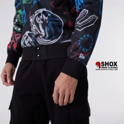 Bomber NBA All Over Neon Print Team