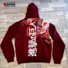 Attack On Titan Colossal Bordeaux Hoodie