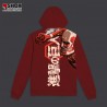 Attack On Titan Colossal Bordeaux Hoodie