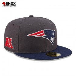 59Fifty Graphite NFL New England Patriots