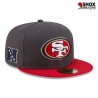 59Fifty Graphite NFL San Francisco 49ers